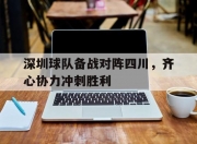 华体会平台-深圳球队备战对阵四川，齐心协力冲刺胜利的简单介绍