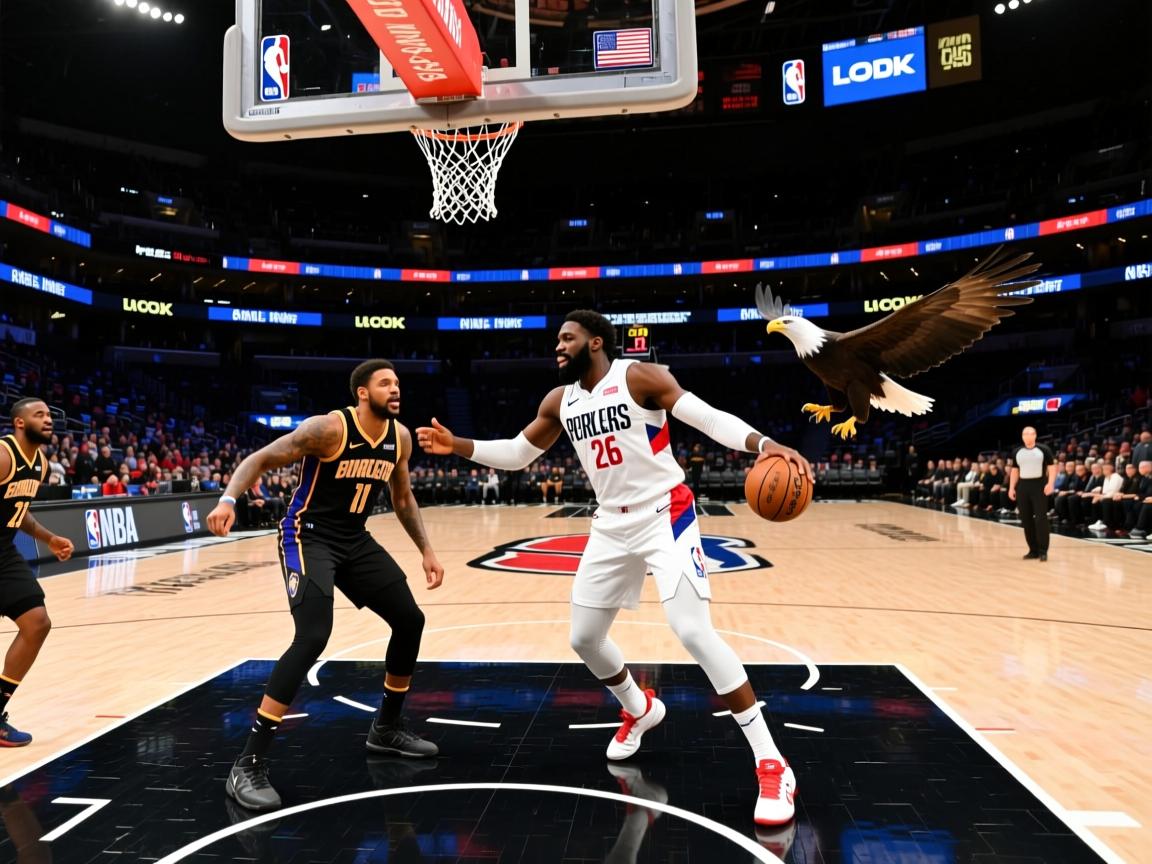 快船击败老鹰，保罗乔治砍下26分  第1张