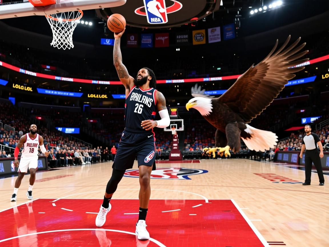 快船击败老鹰，保罗乔治砍下26分  第2张