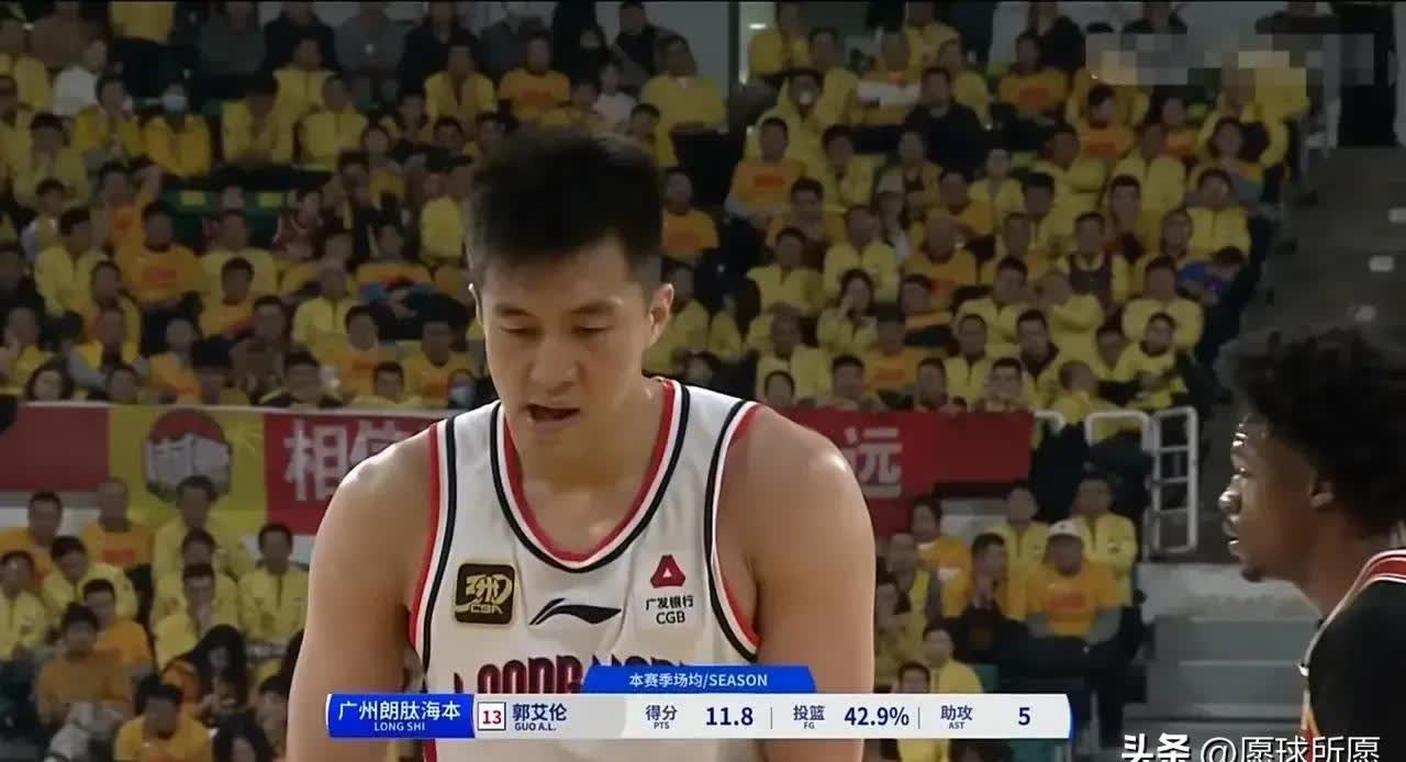 阿不都15分新疆胜青岛郭艾伦27+12广州负山西