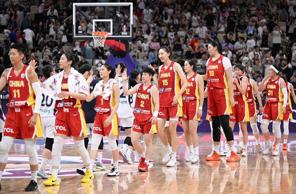 亚洲杯-中国女篮34分狂胜新西兰小组头名晋级4强