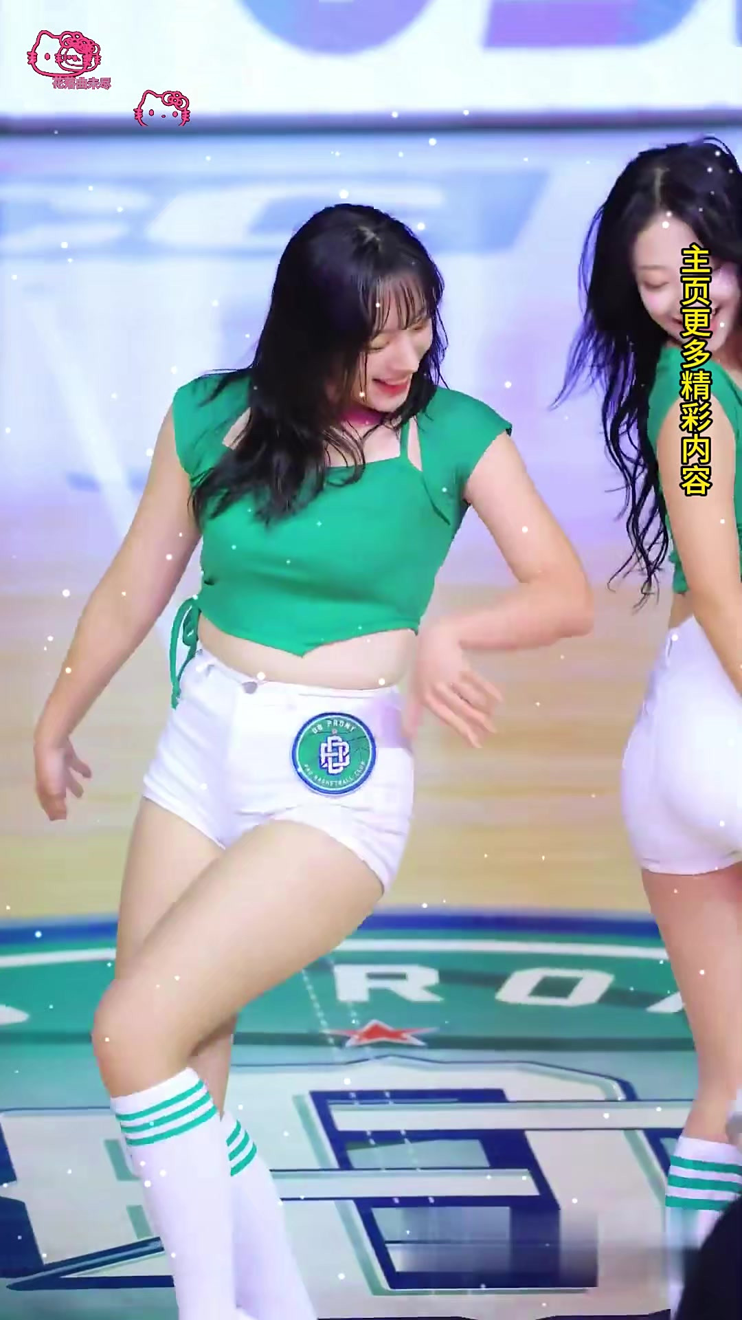 长沙勇胜啦啦队社媒晒舞蹈：是谁的篮球场美少女